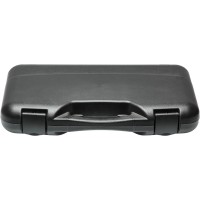 Кейс MEGAline 50x30x8.5 пластиковый, черный,клипсы ц:черный