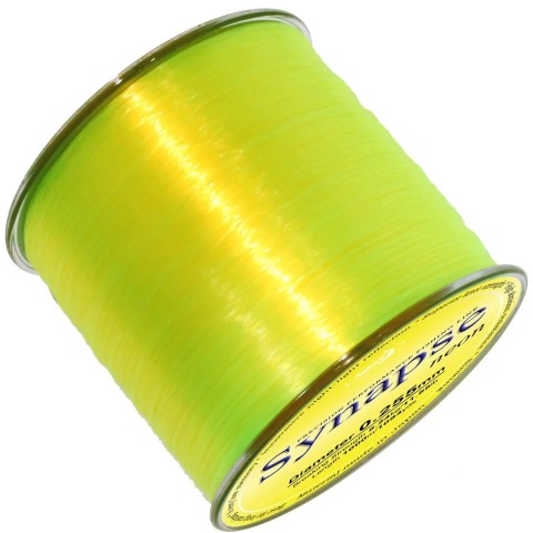 Леска Katran Synapse Neon 1000m (neon-yellow) 0.255mm 11.55lb