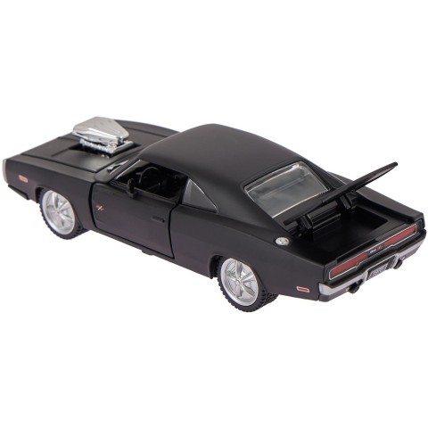 Машинка Rastar 1970 Dodge Charger R/T 1:36 Чорний