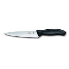 Нож кухонный разделочный Victorinox SwissClassic 15 см, черный
