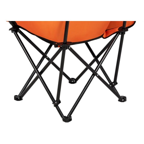 Стул раскладной Skif Outdoor Cushy Orange/black
