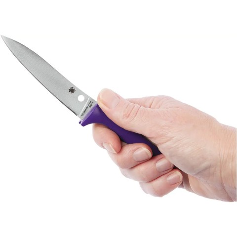 Нож кухонный Spyderco Counter Puppy Purple