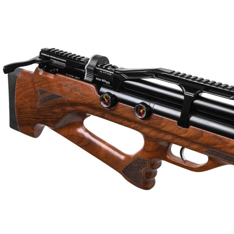 Пневматична Редукторна PCP гвинтівка  Aselkon MX10-S Wood  кал. 4.5 дерево