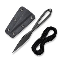 Ніж фіксований тактичний Civivi D-Art, D2 (12.5 см) чорний