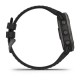 Смарт-часы Garmin fenix 6X Pro Solar титановые серые DLC с черным ремешком
