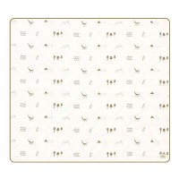 Килимок для пікніка водостійкий Naturehike CNK2300DZ019, 180×200 см, бежевий з принтом
