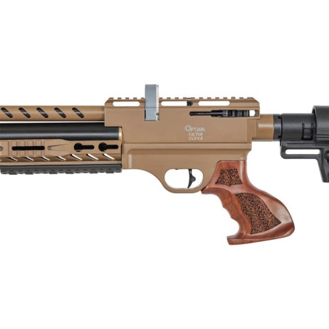 Гвинтівка пневматична Optima Factor Sniper S PCP, 4,5 мм ц:fde