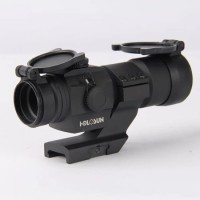 Коллиматорный прицел Holosun Tube HS406A 2 MOA на Weaver