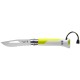 Нож Opinel №8 Outdoor Fluo White Yellow
