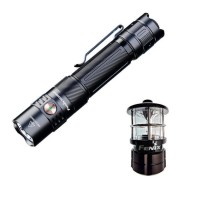 Ліхтар тактичний ручний Fenix PD35R ACE LED 2000 лм + наключний ліхтар CL01 (чорний)  | Лімітована серія