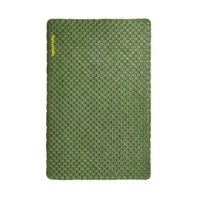 Матрац туристичний надувний двомісний  Naturehike CNK2450WS014, надлегкий, 200х132х8 см, зелений  із мішком для надування