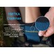 Шкарпетки водонепроникні Dexshell Running Lite 2.0 Socks, темно-блакитні, розмір XL (47-49)