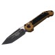 Нож Microtech L.U.D.T. S/E Gen III,  черный клинок, танто, рукоять tan