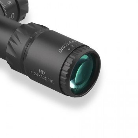 Оптичний приціл Discovery Optics HD 4-24X50 SFIR SLT FFP IR-MIL 34 mm
