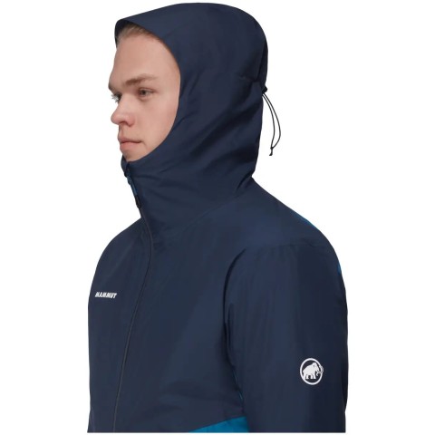 Куртка Mammut Hooded Jacket M L Deep Ice-Marine