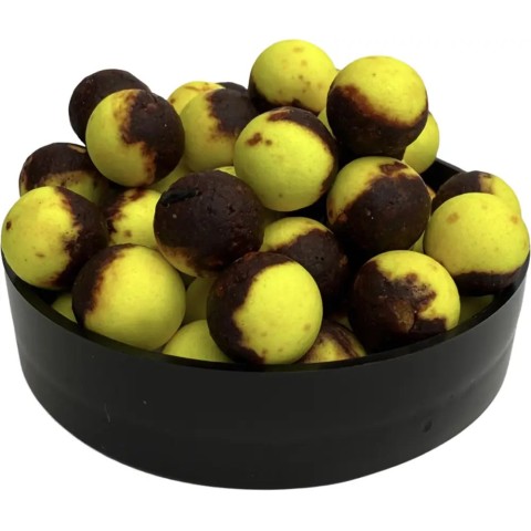Бойлы Crazy Carp Hybrid Wafters 12mm Black Opium & Pineapple (55шт/уп)