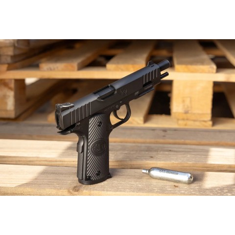Пистолет пневматический ASG STI Duty One Blowback. CO2. BB кал. 4.5 мм