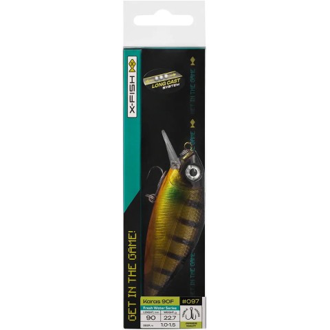 Воблер X-Fish Karas 90F 90mm 22.7g #097 (1.0-1.5m)