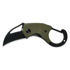Нож CJRB Anansi Black Blade AR-RPM9,    G10 ц:green