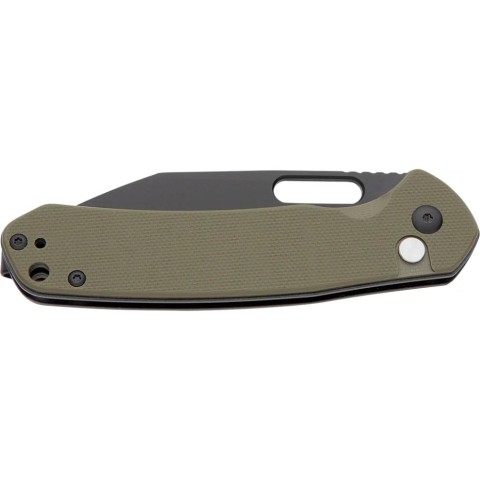 Ніж CJRB Pyrite Wharncliffe BB, AR-RPM9 Steel, G10 green