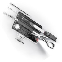 Ніж Victorinox Swisscard Lite 82х54х4мм,12функ,чорн.прозор