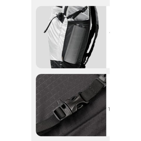 Рюкзак ультралегкий Naturehike CNK2300BB012, 15 л, білий