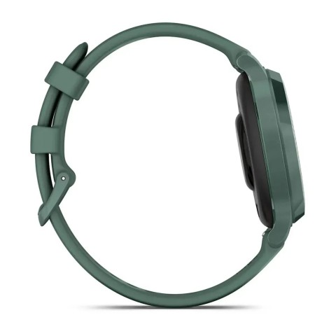 Смарт-часы Garmin Lily 2 Active яшмово-зеленые с силиконовым ремешком яшмово-зеленого цвета