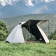 Намет тримісний Naturehike Greek Style CNK2300ZP024 світло-кавовий