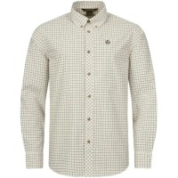Рубашкa Blaser Active Outfits Sauer Shirt Men 23 L Creme/Dark Brown Checked