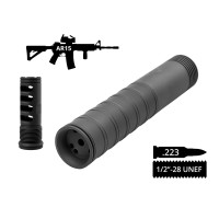 Газорозвантажений розбірний пбс 2в1 з ДГК AFTactical S44GM24 .223 1/2