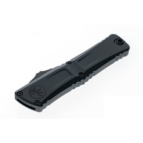 Ніж Microtech Combat Troodon Gen III OTF, bowie tactical, чорний