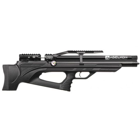 Пневматическая редукторная PCP винтовка Aselkon MX10-S Black