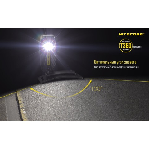 Фонарь многофункциональный, налобный  Nitecore T360