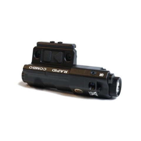 Тактический фонарик 1600 Lm с ЛЦУ на Picatinny/M-LOK Xgun RAPID COMBO GR