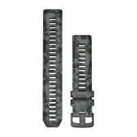 Сменные ремешки для смарт-часов Garmin Instinct 2 Collection (22 мм) силиконовые, графитово-коммунфляжные