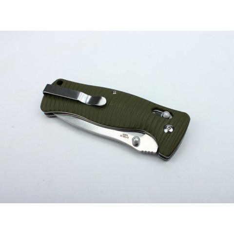 Ніж складаний туристичний Ganzo G720 (9 см) 440C / G10 помаранчевий