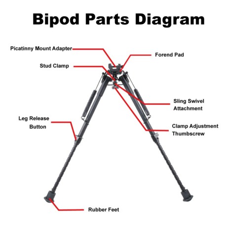 Cошки Vector Optics Rokstad Sling Stud 230-345 мм