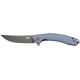 Нож CJRB Gobi Black Blade, AR-RPM9 Steel, ц:blue