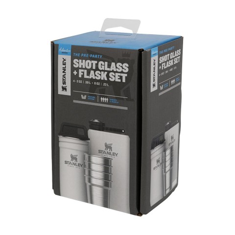 Подарунковий набір Stanley Adventure Polar: 2 фляги та 4 рюмки