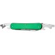 Нож многофункционал. Fox Vulpis Aluminium, 4 инструмента ц:od green