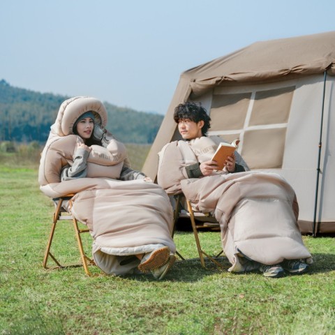 Спальний мішок овальний Naturehike PS200 CNK2350WS026, сірий