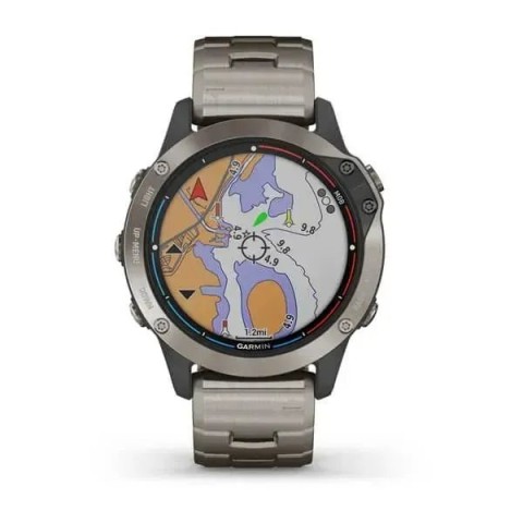 Смарт-часы Garmin quatix 6 Titanium