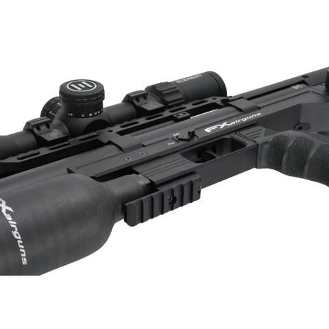 Пневматическая редукторная винтовка FX Airgun Leopard Black Sniper Bottle .177 кал