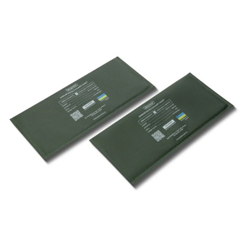 Балістичний пакет Ukrarmor 120х275 мм (боковий збільшений). НВМПЕ 1