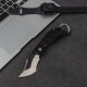 Ніж складаний кишеньковий Ruike P881-B1, (7.6 см) 14C28N / G10 чорний