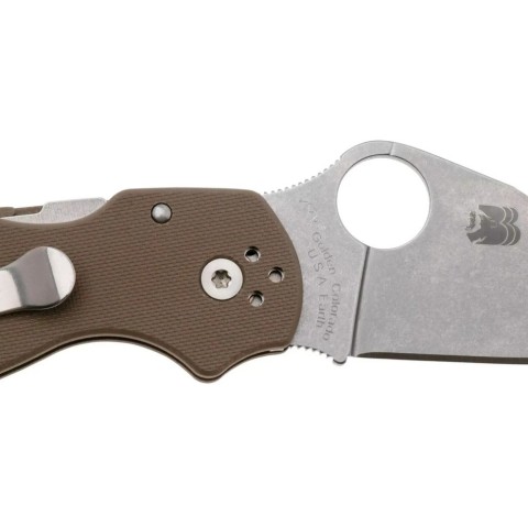 Ніж Spyderco Para 3 Sprint Run, CPM 15V, G-10 brown