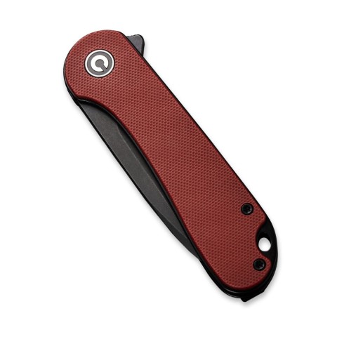 Ніж складаний кишеньковий Civivi Elementum, (7.5 см) D2 / G10 бордо