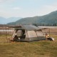 Намет восьмимісний Naturehike Cape 13.1 CNK2450WS050 з швидким розкриттям, сіро-коричневий
