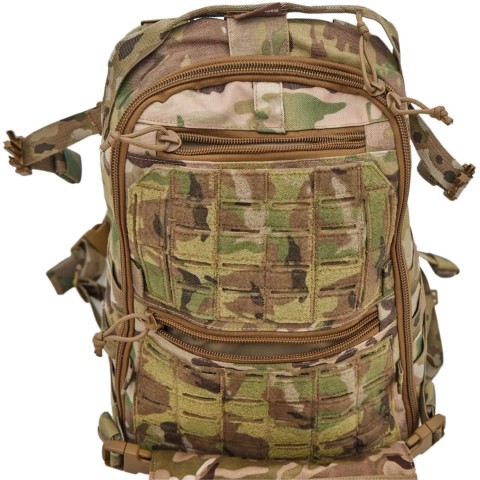 Рюкзак Warrior Spirit тактичний штурмовой з клапаном для шолома камуфляж
