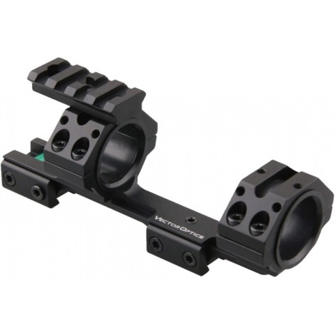 Моноблок Vector Optics 30 мм з бульбашковим рівнем на ластівчин хвіст і планкою Пікатіні зверху
